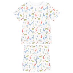 Kissy Kissy-Pima Cotton Dino Pyjamas | Childrensalon Outlet