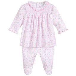 Kissy Kissy-Pima Cotton Dog Babygrow | Childrensalon Outlet