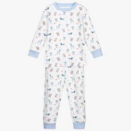 Kissy Kissy-Pima Cotton Dog Pyjamas  | Childrensalon Outlet