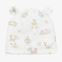 Kissy Kissy-Шапочка из хлопка пима | Childrensalon Outlet