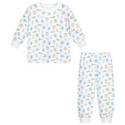 Kissy Kissy-Pima Cotton Hippo Pyjamas | Childrensalon Outlet