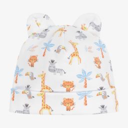 Kissy Kissy-Pima Cotton Jungle Hat | Childrensalon Outlet