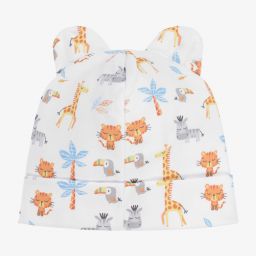 Kissy Kissy-Pima Cotton Jungle Hat | Childrensalon Outlet