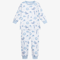 Kissy Kissy-Pima Cotton Jungle Pyjamas | Childrensalon Outlet