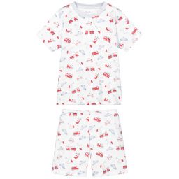 Kissy Kissy-Pima Cotton Police Pyjamas | Childrensalon Outlet