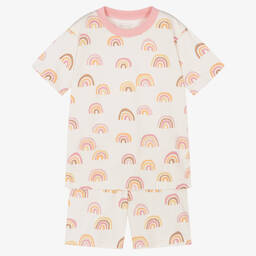 كيسي كيسي Kissy Love-بيجاما قطن بيما لون عاجي للبنات | Childrensalon Outlet