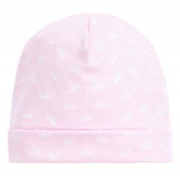 Kissy Kissy-Pima Cotton Royalty Print Hat | Childrensalon Outlet