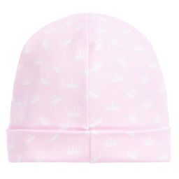 Kissy Kissy-Pima Cotton Royalty Print Hat | Childrensalon Outlet