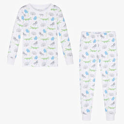 Kissy Kissy-Pima Cotton Safari Spirit Pyjamas | Childrensalon Outlet