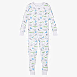 Kissy Kissy-Pima Cotton Safari Spirit Pyjamas | Childrensalon Outlet