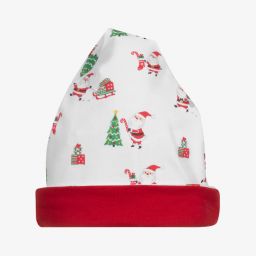 Kissy Kissy-قبعة قطن بيما لون أبيض للأطفال | Childrensalon Outlet