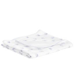 Kissy Kissy-Плед из хлопка пима с ленивцами (74 см) | Childrensalon Outlet