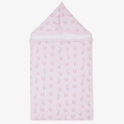 Kissy Kissy-Розовый хлопковый конверт с феями (76см) | Childrensalon Outlet