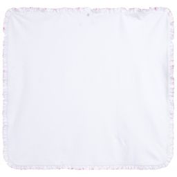 Kissy Kissy-Pink Floral Blanket (74cm) | Childrensalon Outlet