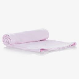 Kissy Kissy-Pink Lamby Cotton Blanket (73cm) | Childrensalon Outlet