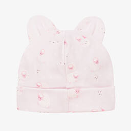 Kissy Kissy-Pink Night Night Lammies Hat | Childrensalon Outlet