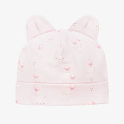 Kissy Kissy-Pink Night Night Lammies Hat | Childrensalon Outlet