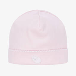 Kissy Kissy-قبعة قطن بيما لون رمادي للمولودات | Childrensalon Outlet