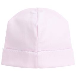 Kissy Kissy-قبعة قطن بيما لون زهري للمولودات | Childrensalon Outlet