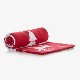 Kissy Kissy-Красное праздничное одеяло (96см) | Childrensalon Outlet