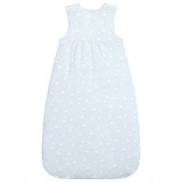 كيسي كيسي-كيس نوم قطن بيما لون أزرق وأبيض للأطفال (73سم) | Childrensalon Outlet