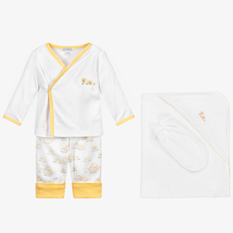 Kissy Kissy-Sheep Babygrow & Towel Set | Childrensalon Outlet