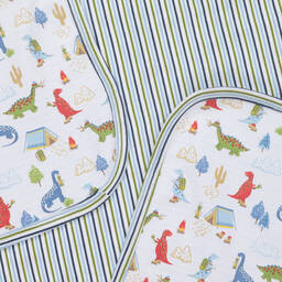 Kissy Kissy-White Campfire Blanket (74cm) | Childrensalon Outlet