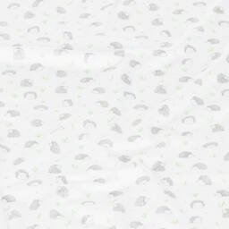 Kissy Kissy-White Hedgehog Heyday Blanket (74cm) | Childrensalon Outlet