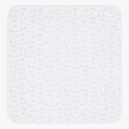 Kissy Kissy-White Hedgehogs Blanket (73cm) | Childrensalon Outlet