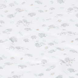 Kissy Kissy-White Hedgehogs Blanket (73cm) | Childrensalon Outlet