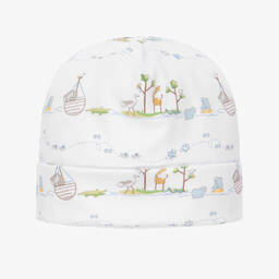 Kissy Kissy-Белая шапочка из хлопка пима для малышей | Childrensalon Outlet