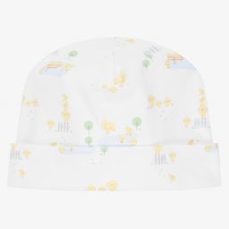 Kissy Kissy-قبعة قطن بيما لون أبيض للأطفال | Childrensalon Outlet