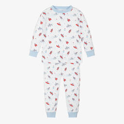 Kissy Kissy-Белая пижама из хлопка пима | Childrensalon Outlet