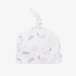 Kissy Kissy-Белая шапочка из хлопка пима для малышей | Childrensalon Outlet
