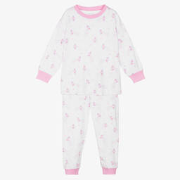 Kissy Kissy-White Pima Pixie Pyjamas | Childrensalon Outlet