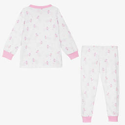 Kissy Kissy-White Pima Pixie Pyjamas | Childrensalon Outlet