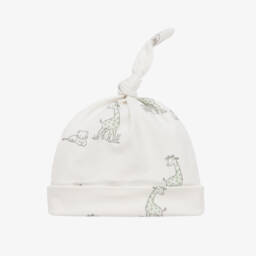 Kissy Love-Baby Boys Ivory Giraffe Hat | Childrensalon Outlet