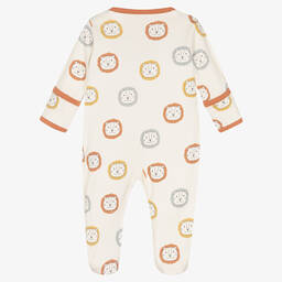 كيسي لاف-أفرول بيبي غرو قطن بيما لون عاجي للمولودات | Childrensalon Outlet