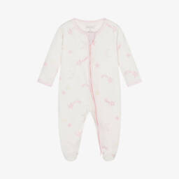 Kissy Love-Girls Ivory Starry Sky Babysuit | Childrensalon Outlet