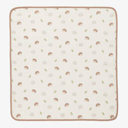 كيسي لاف-بطانية قطن بيما لون عاجي للأطفال (71 سم) | Childrensalon Outlet