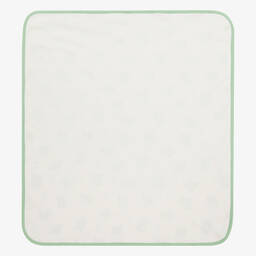 Kissy Love-Ivory Cotton Playful Turtles Blanket (73cm) | Childrensalon Outlet