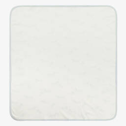 Kissy Love-Ivory Puppy Fun Baby Blanket (73cm) | Childrensalon Outlet