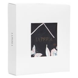 La Perla-Черная пижама из модала с цветами | Childrensalon Outlet