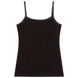La Perla-Girls Black Modal Vest Top | Childrensalon Outlet
