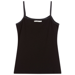 La Perla-Girls Black Modal Vest Top | Childrensalon Outlet