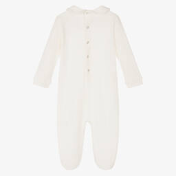 La Perla-Girls Christmas Teddy Babygrow | Childrensalon Outlet