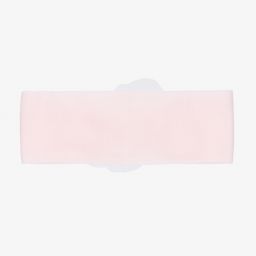 La Perla-Girls Pink Cotton Headband | Childrensalon Outlet