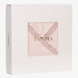La Perla-Розовая ночная рубашка из модала для девочек | Childrensalon Outlet