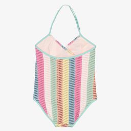 La Perla-Купальник в полоску для девочек | Childrensalon Outlet