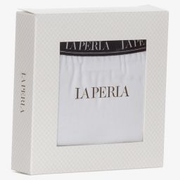 La Perla-Белые хлопковые трусы для девочек | Childrensalon Outlet